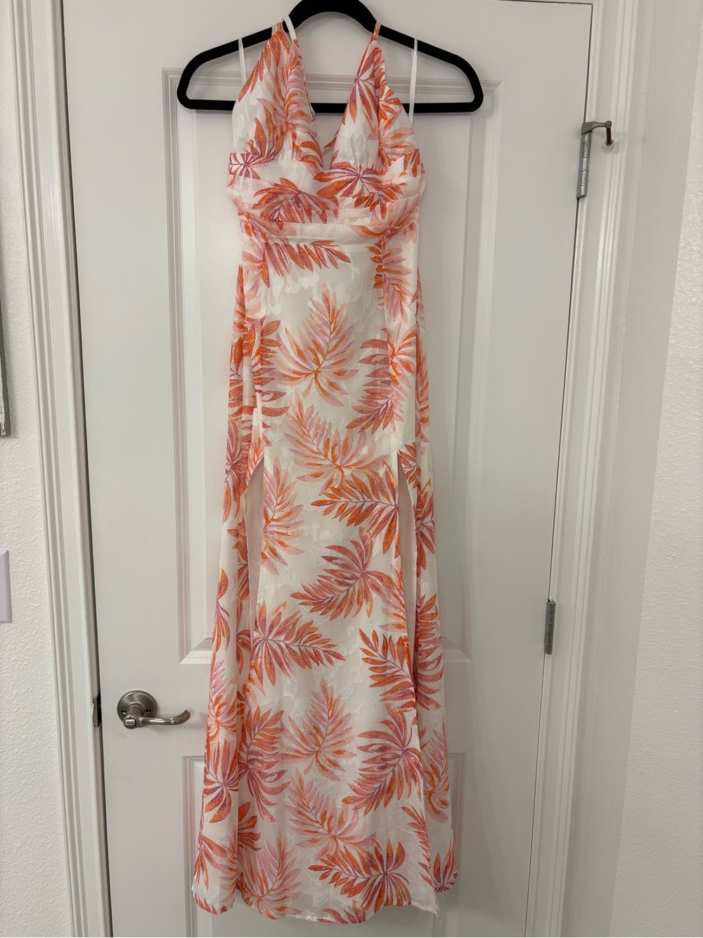 Hello Molly Tropical Nights Halter Maxi Dress